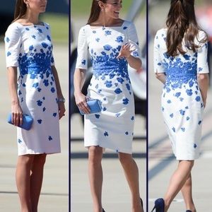 RepliKate Blue Floral Dress
